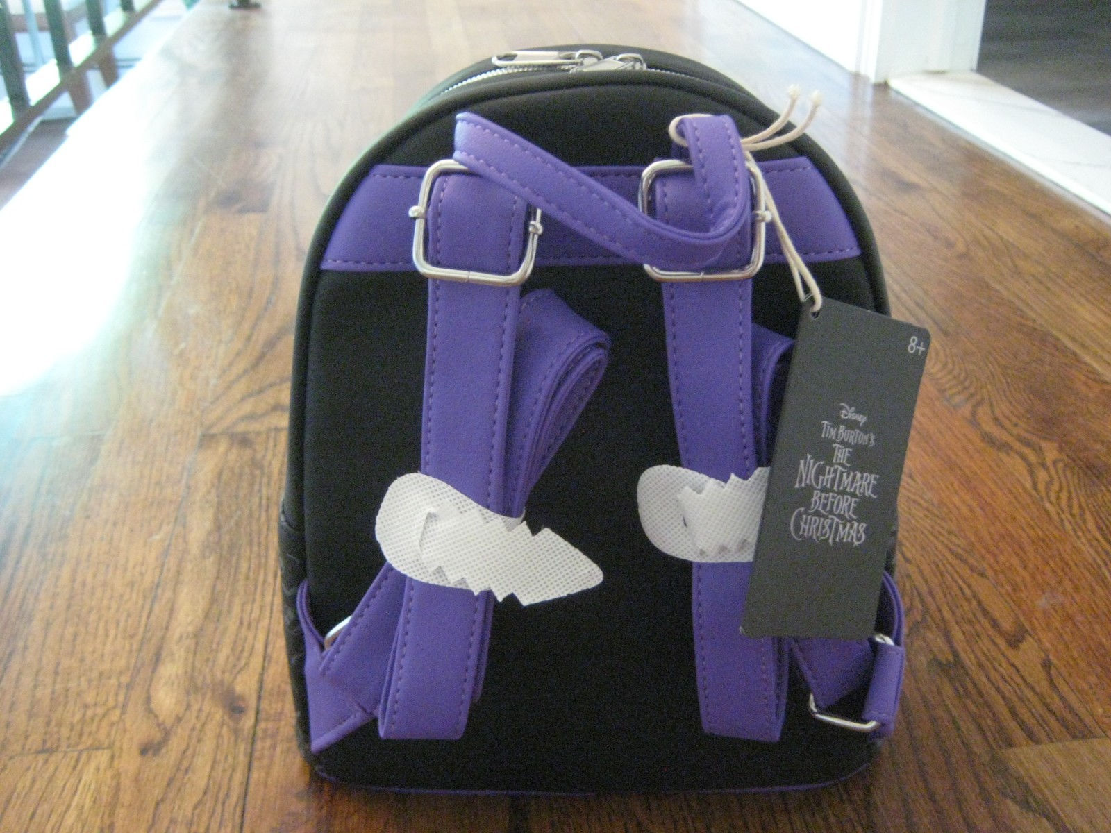 Loungefly Nightmare Before Christmas Jack & Sally Pumpkin Frame Backpack Wallet