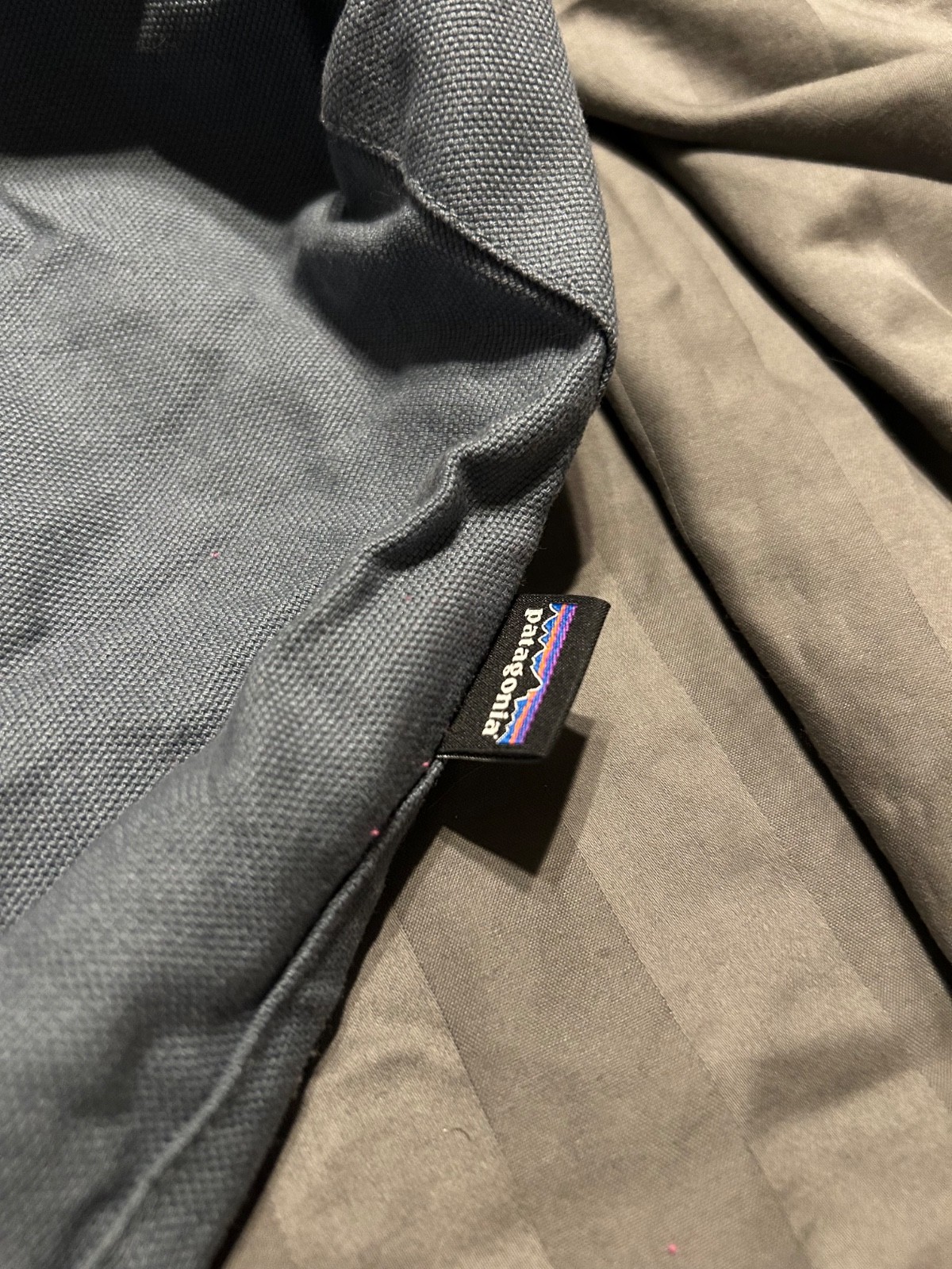 Patagonia Blue Grey Tote Bag