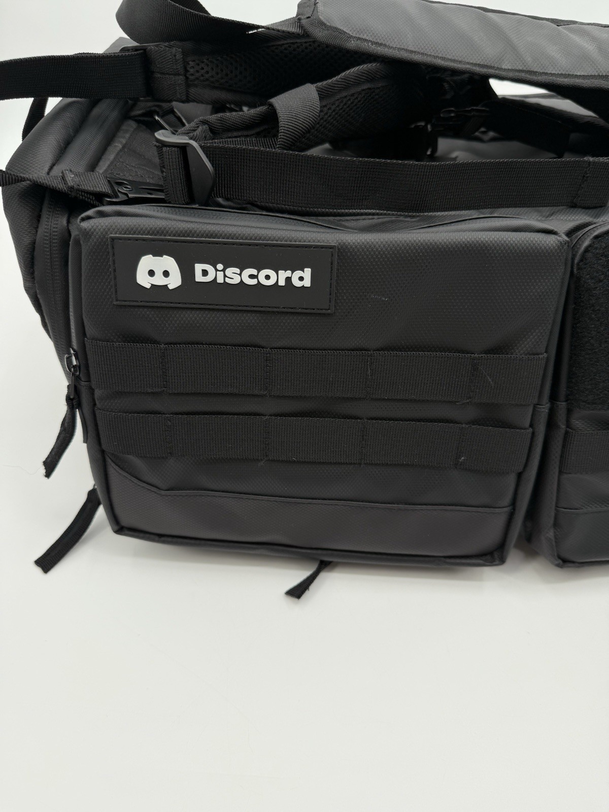 Discord Dotexe Kitchen Sink Duffel Bag Black 40L Waterproof Gamer Sold Out
