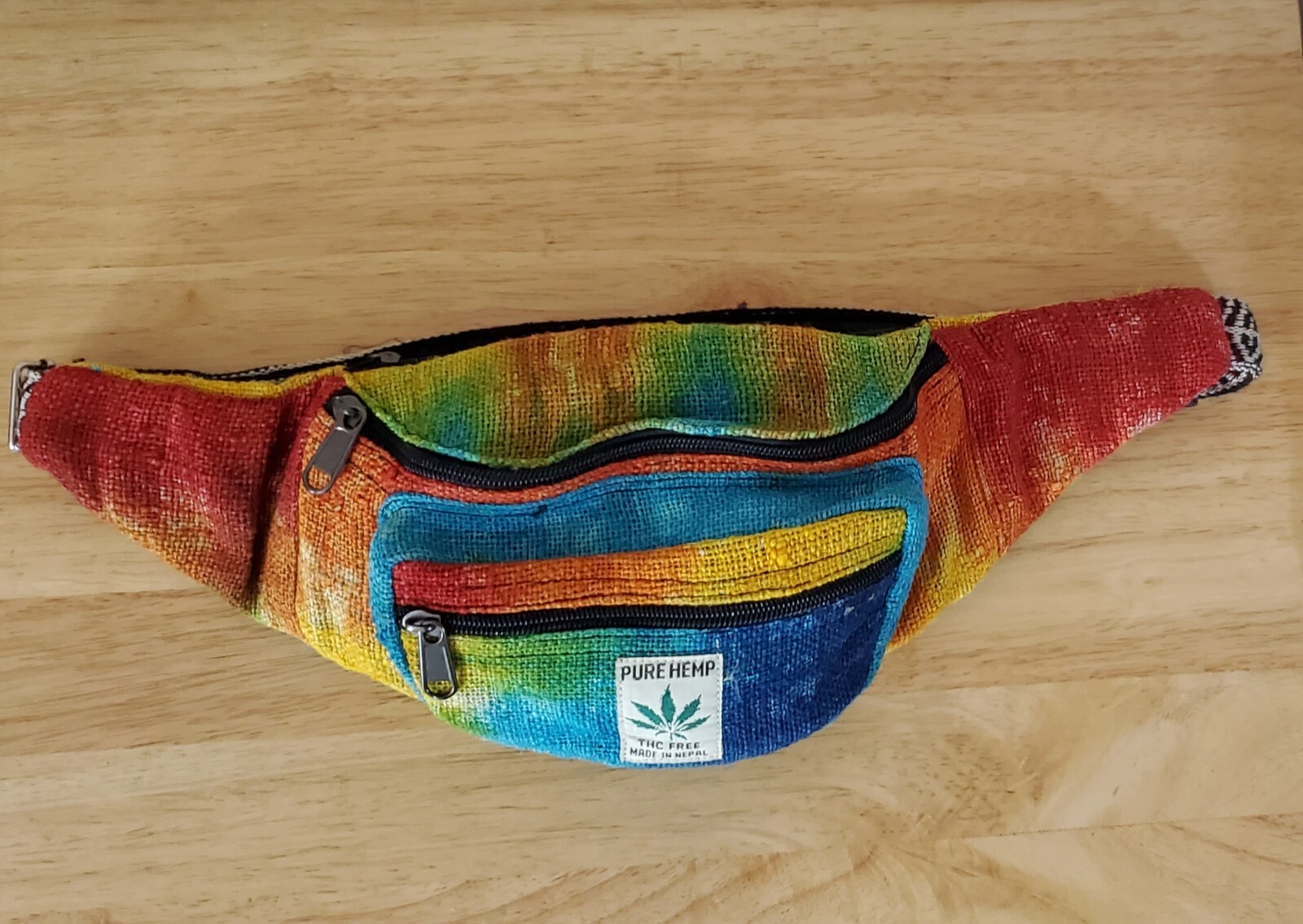 Tie Dye Hemp Fannypack