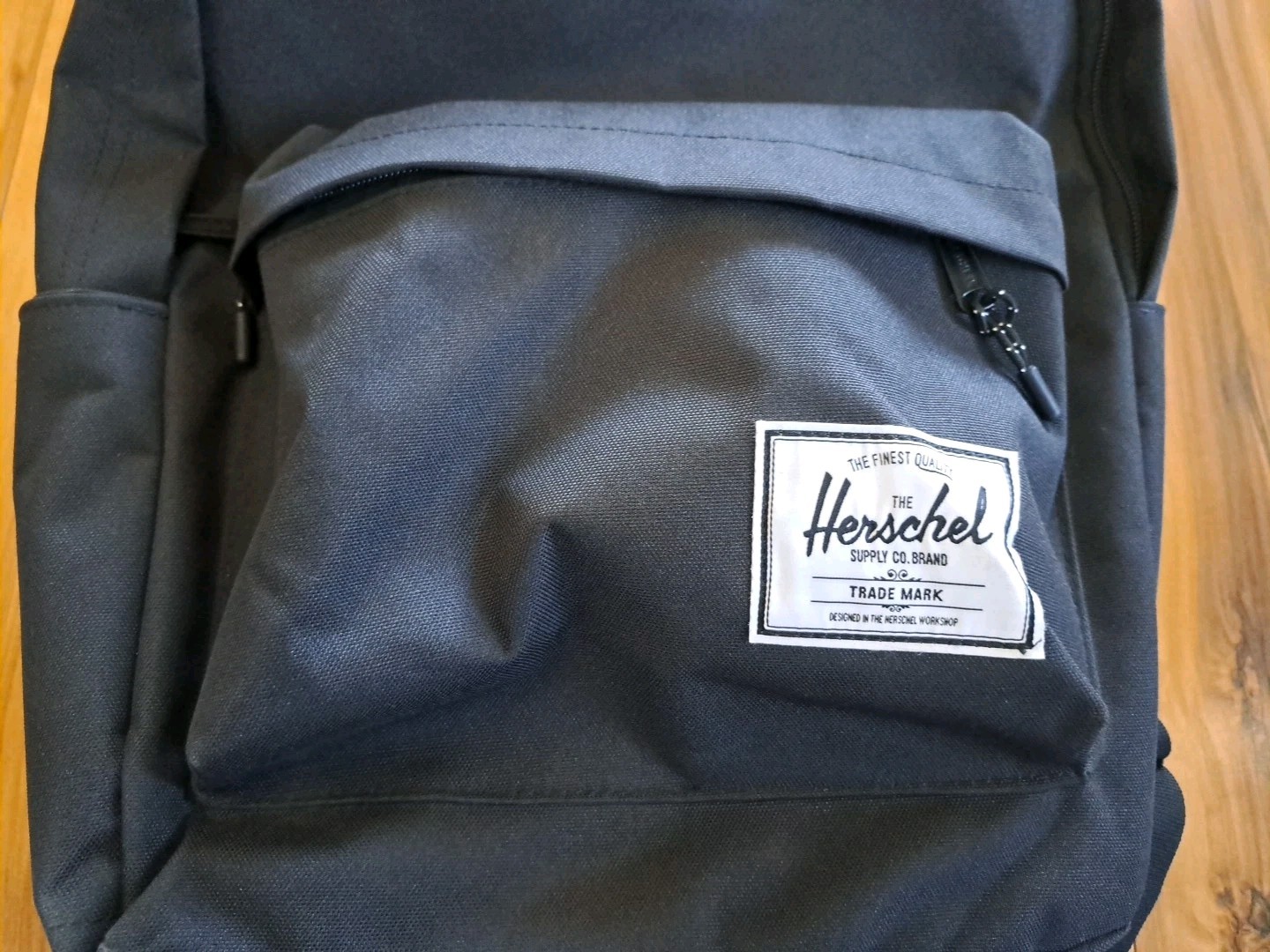 New Hershel Supply Co. Brand Full-Suze Backpack Black See Photos