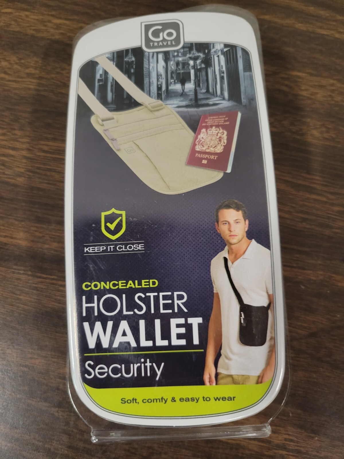 Anti-Theft Hidden Underarm Strap Wallet Phone Holster Bag Weapon Security Pouch