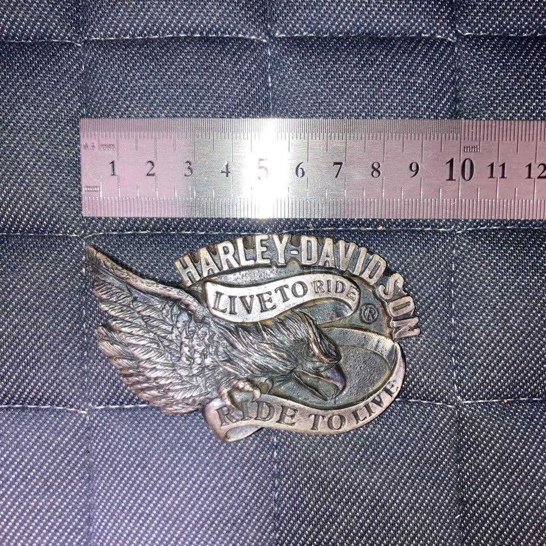 HarleyDavidson Eagle Belt Buckle Vintage 4cm Used