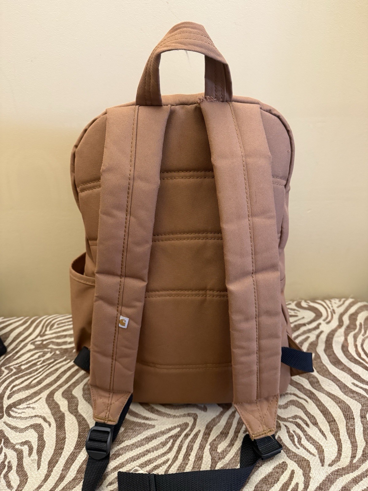 Carhartt Camel Colored Backpack Unisex Used