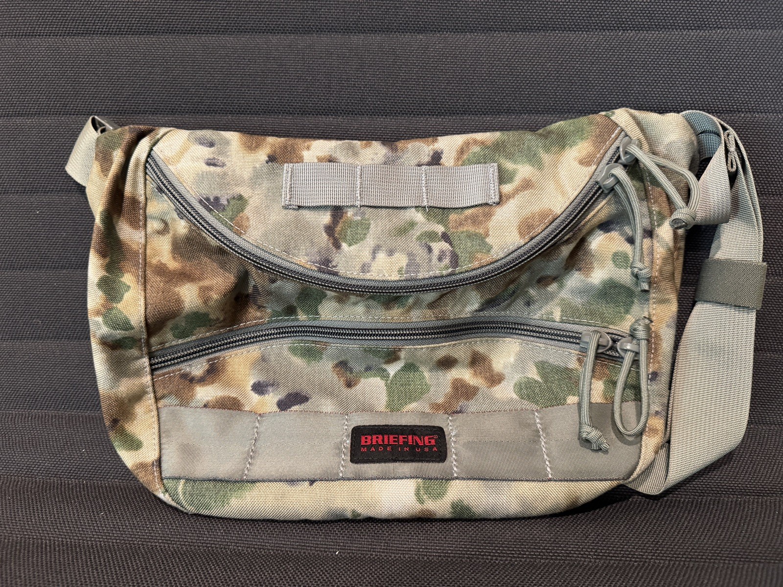 BRIEFING Waist Bag — Nylon Camo Made in the USA