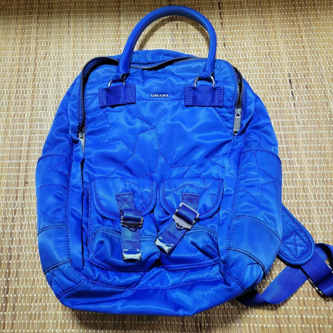 DIESEL diesel backpack quilting 2way