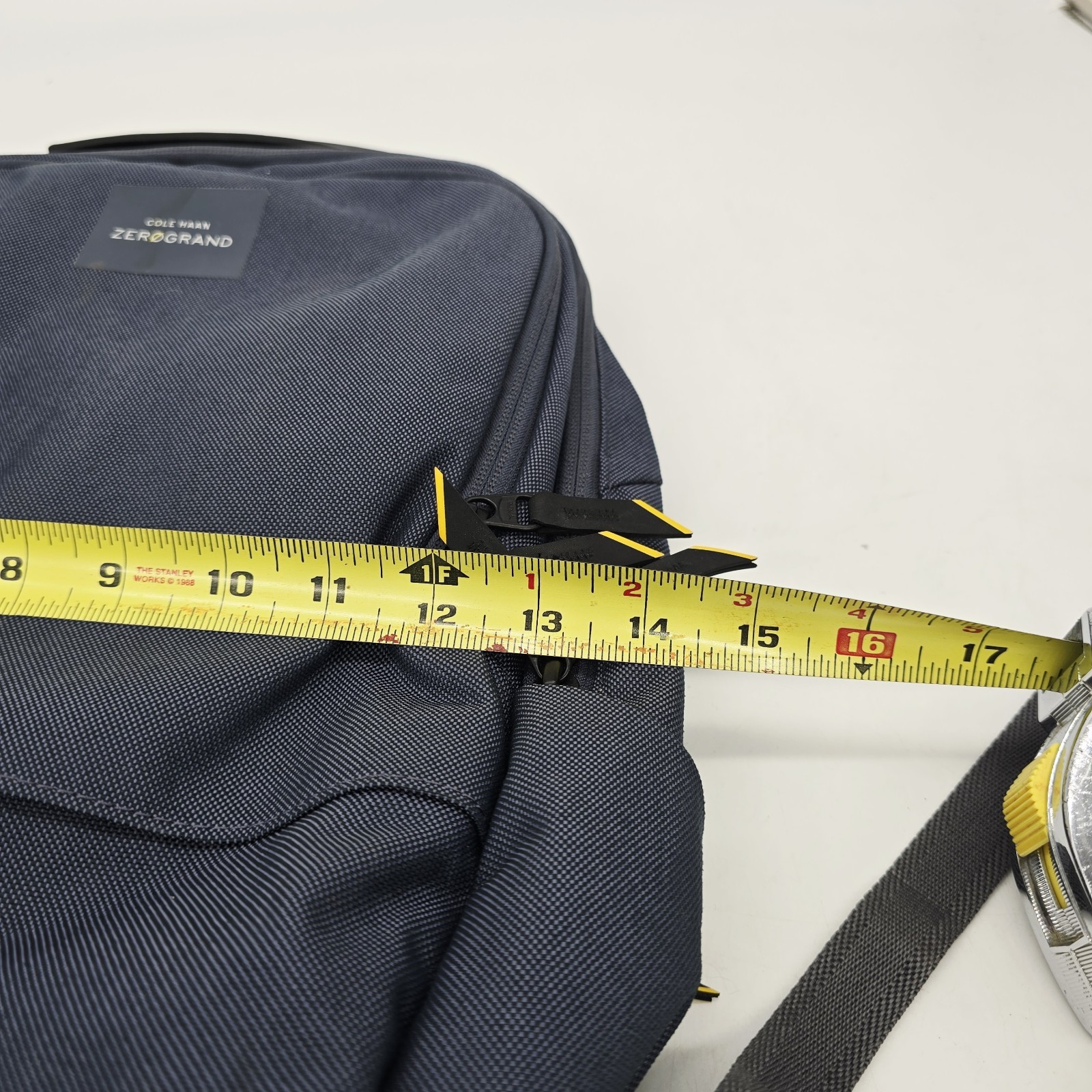 Cole Haan ZeroGrand City Backpack Bag Nylon Ombre Blue Laptop 2 Way Luggage