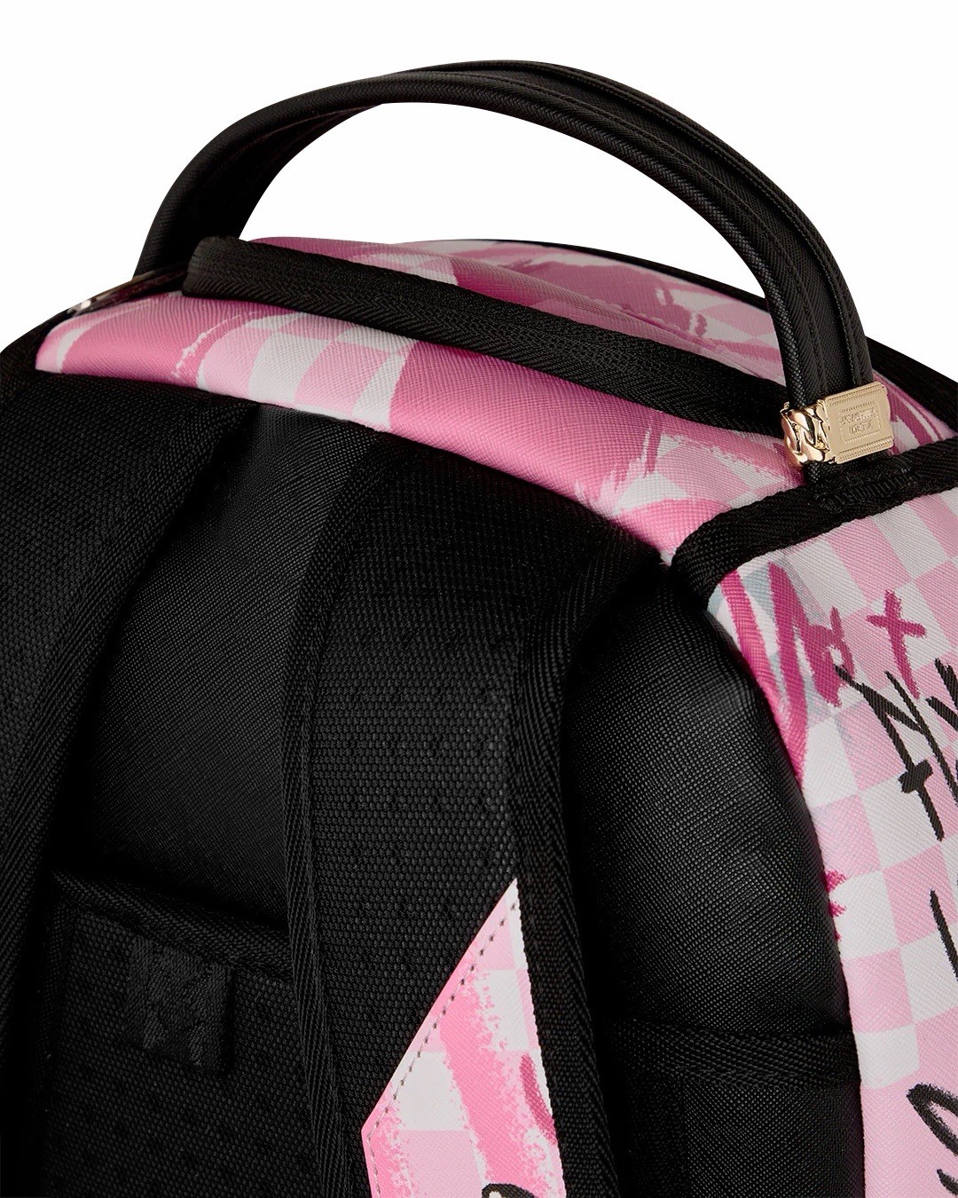 SPRAYGROUND LIMITED EDITION BACKPACK BROKEN HEARTS CLUB PINK SMOKE LOVE CHECK