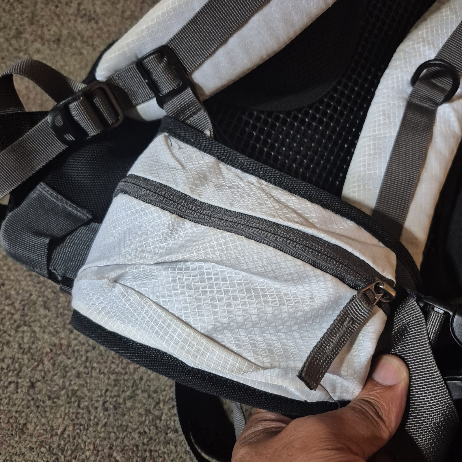 READ RUDIS Genesis Wrestling Gearpack IV 35L Backpack Bag White With Rain Cover