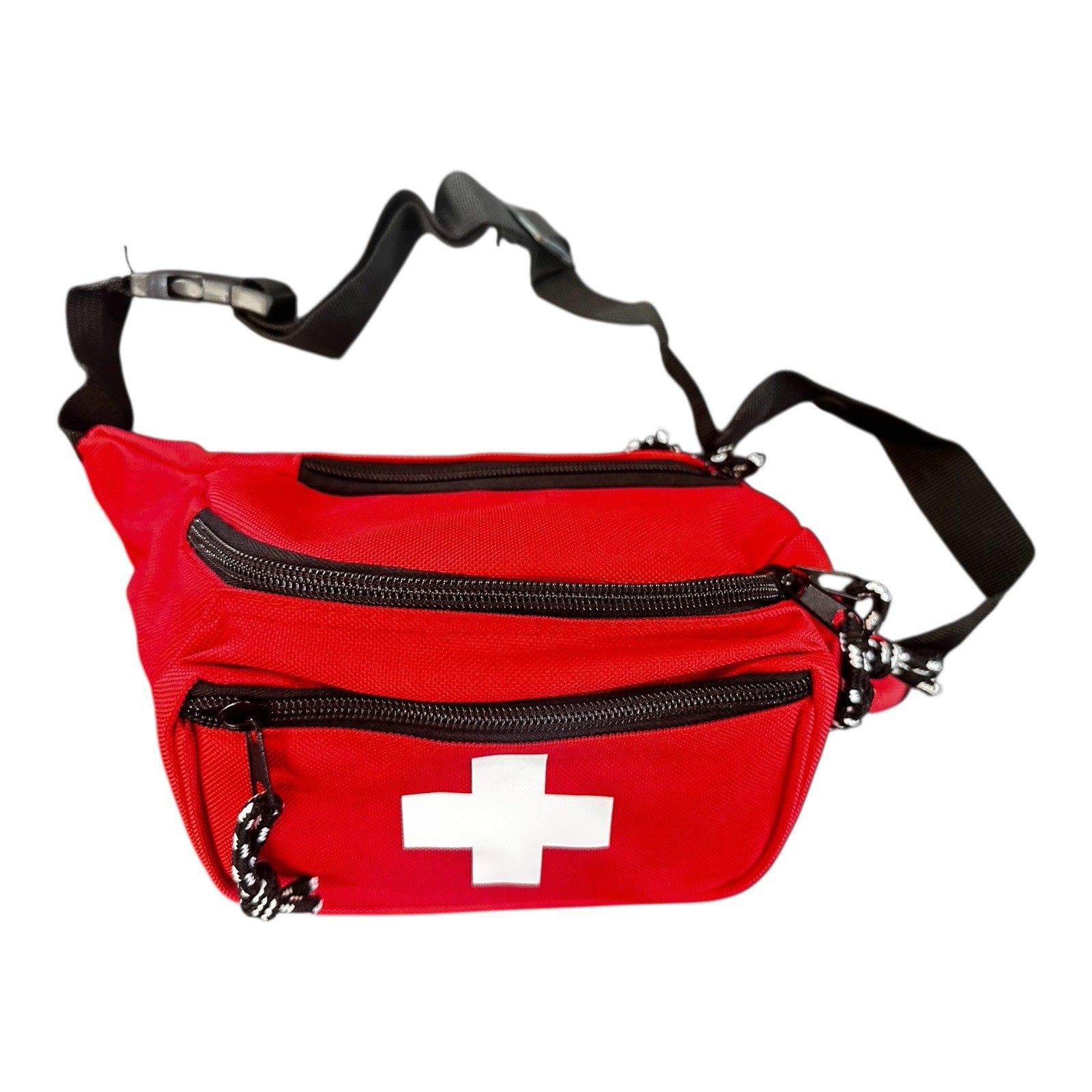 Guard Fanny Waist Pack Adjustable Strap Clip Secure Travel Case Belt 3 Pocket