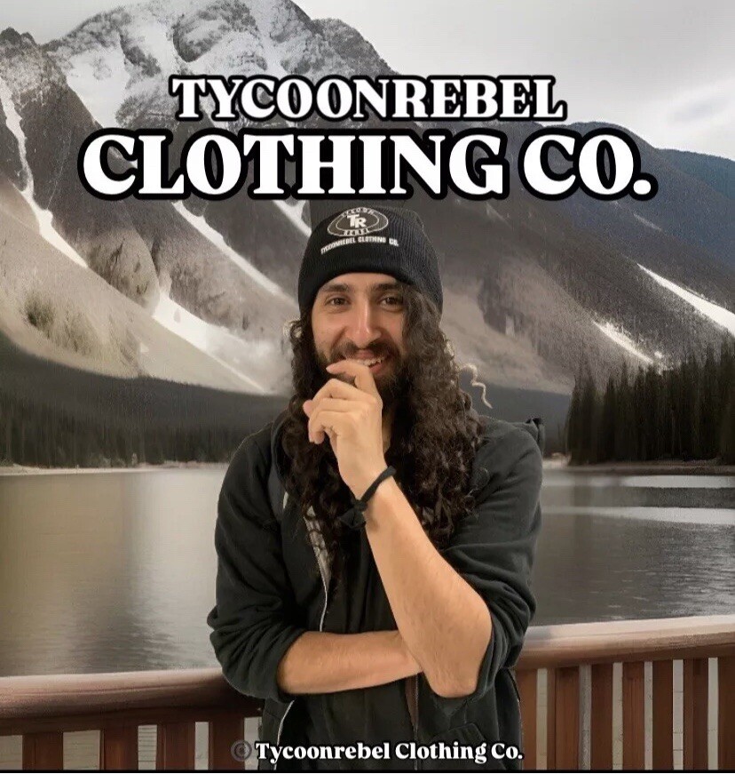 Tycoonrebel Leather TYCOON LOGO Crossbody Bag Messenger Sling Bag Black Color
