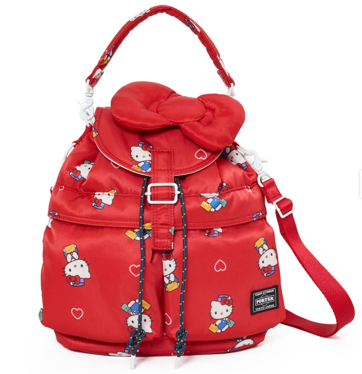 PORTER × HELLO KITTY SACKPACK Yoshida & Co. 90th Anniversary Limited Edition
