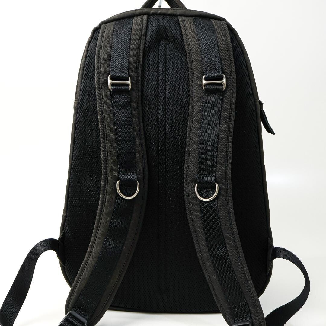 Tumi T-Tech 57585 Black Nylon Cotton Backpack Laptop Travel Bag Mens Zip Pocket