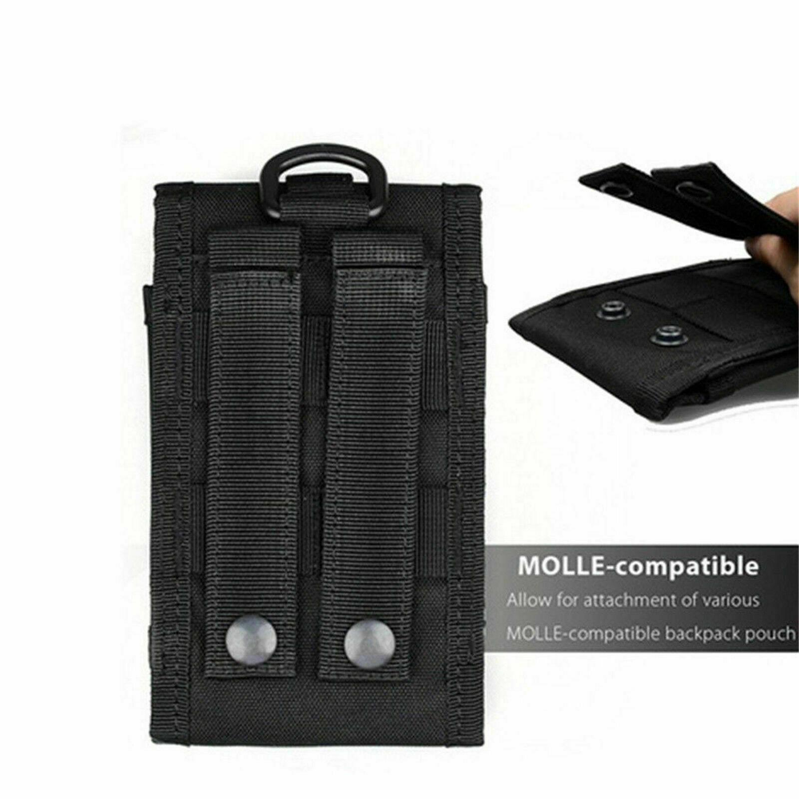 Tactical Molle Pouch EDC Utility Gadget Belt Waist Bag Phone Holster Holder Bag