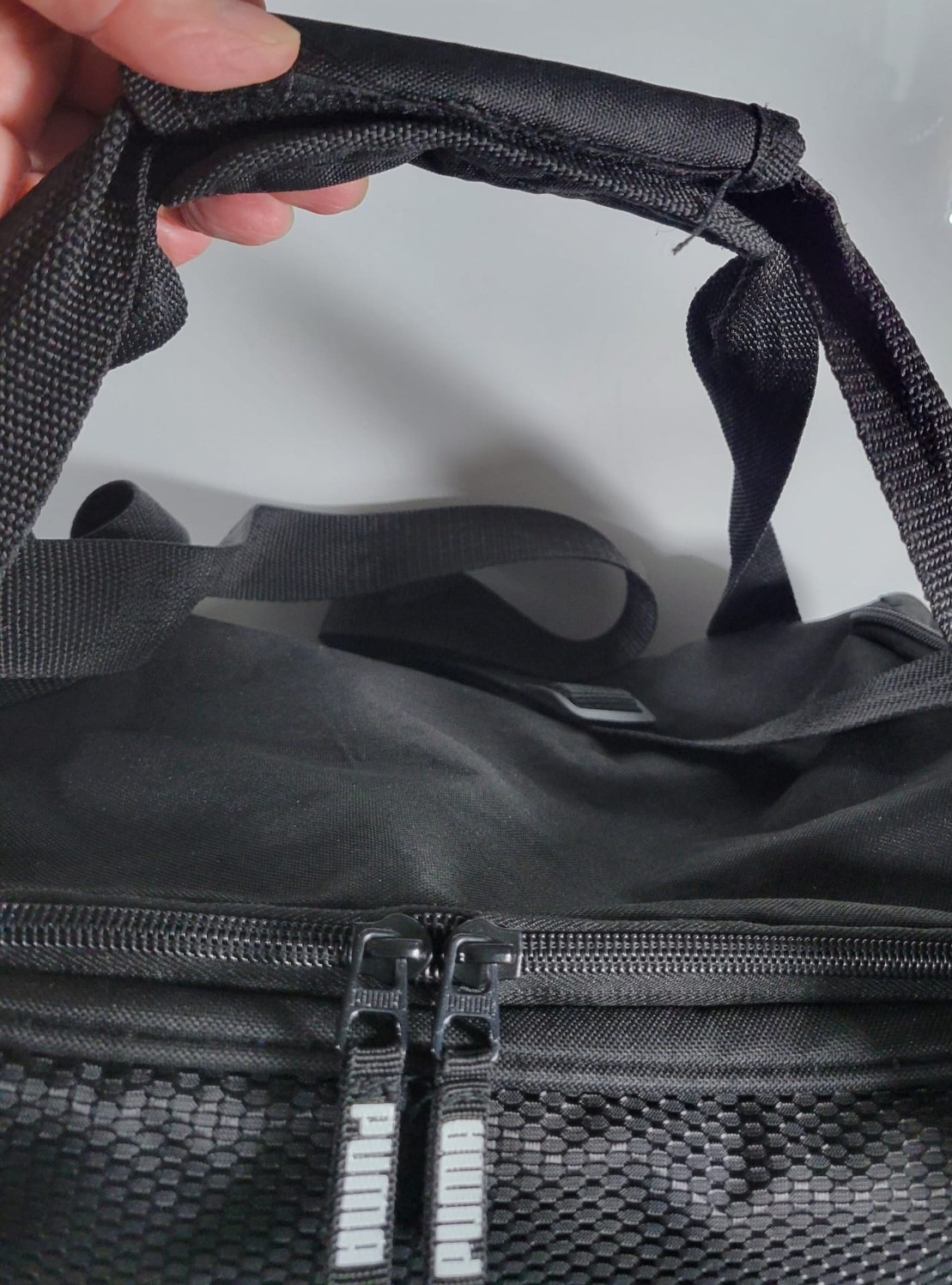 Puma Training Black Duffel Bag 20″x12″x10″