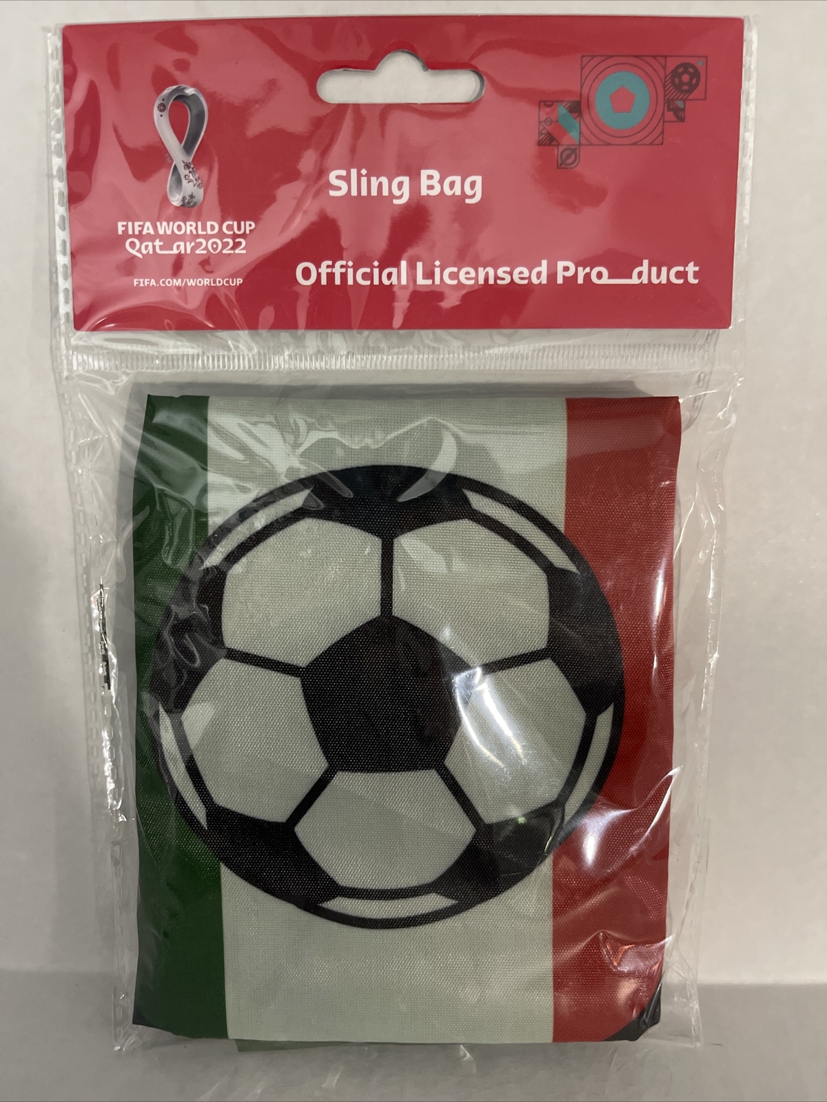 FIFA World Cup 2022 Mexico 18″x 14″ Drawstring Tote Bag Drawstring Backpack NEW