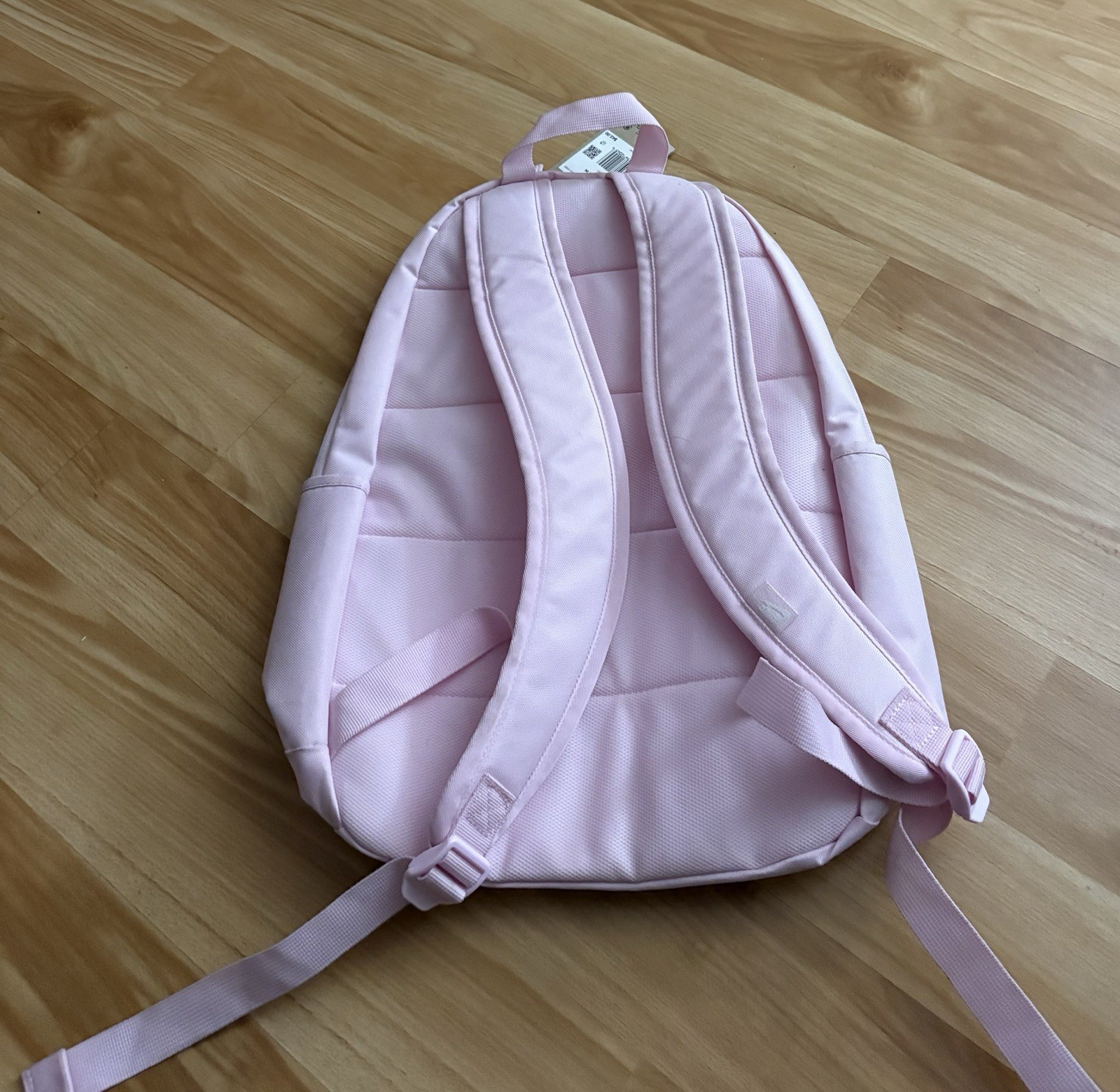 Brand New Pink Sm/Md Nike 2 Compartment And 2 Separate Pocket Travel Book Bag