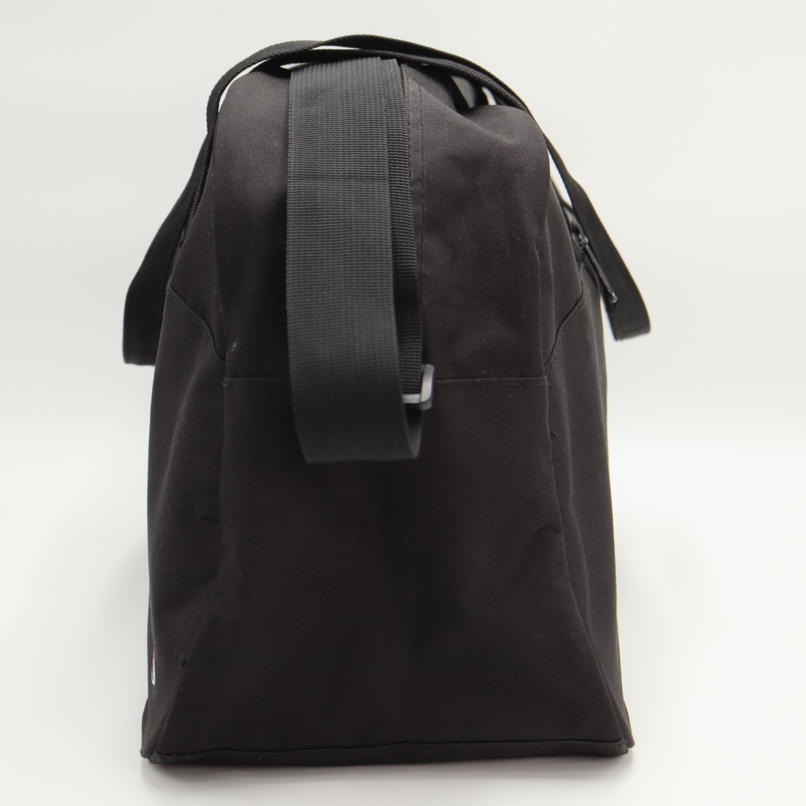 Champion Embroidered Multicolor Black Duffle Bag Medium Gym Travel Shoulder Pack