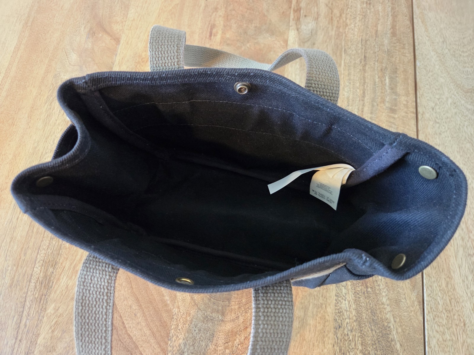 Filson Rugged Twill Small Open Tote Bag | Black | Discontinued | Rare