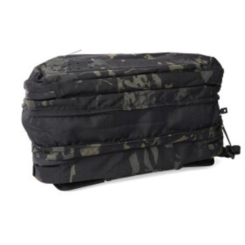 Black Ember Forge Briefcase 60002 Men’s 3-Way Expandable Backpack Messenger Bag