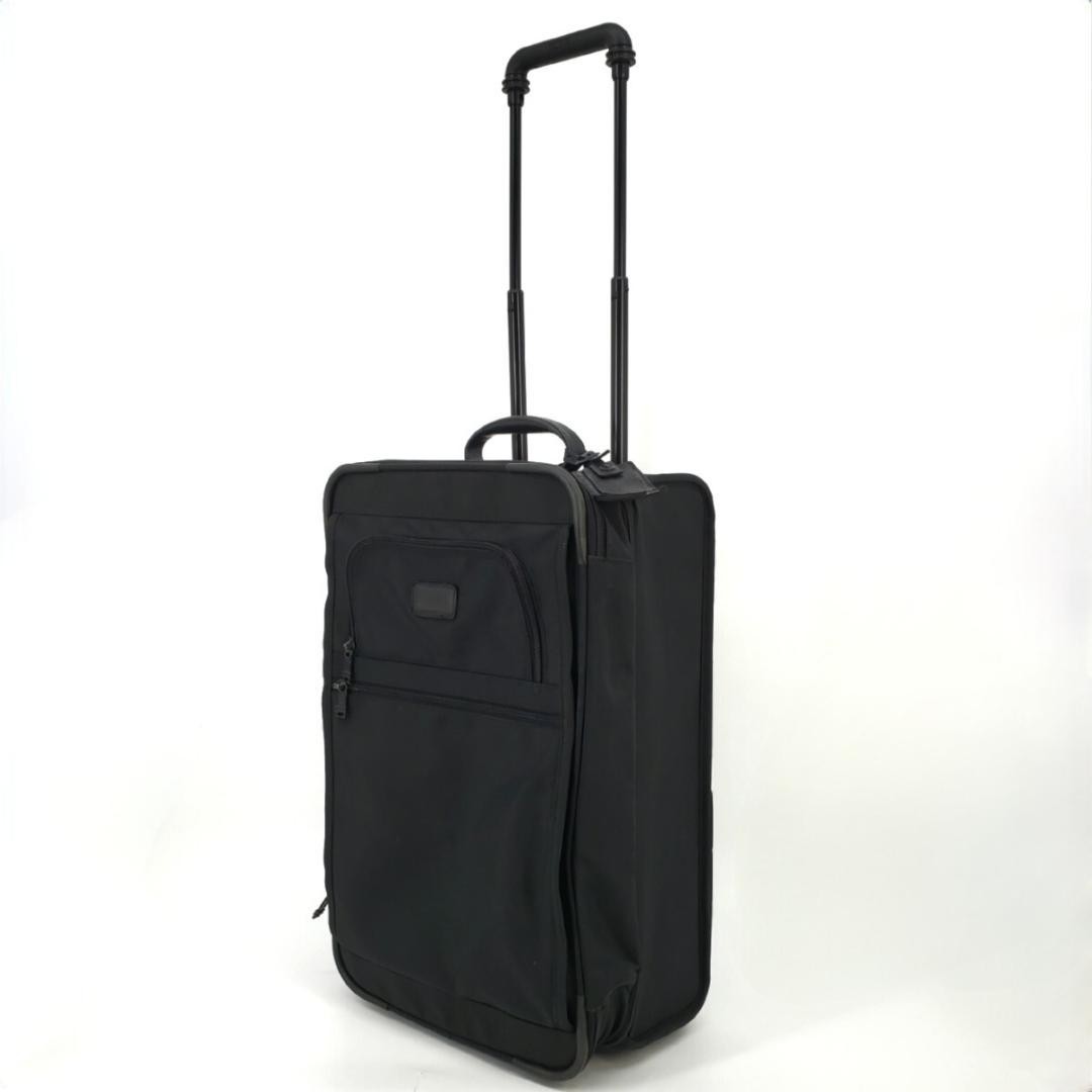 TUMI Expandable 2-Wheel Carry-On Suitcase Black, 58cm, Cabin Size