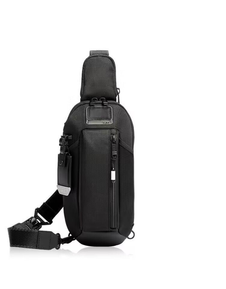 TUMI ALPHA BRAVO Esports Pro Sling Crossbody Bag Black Outlet products 24062