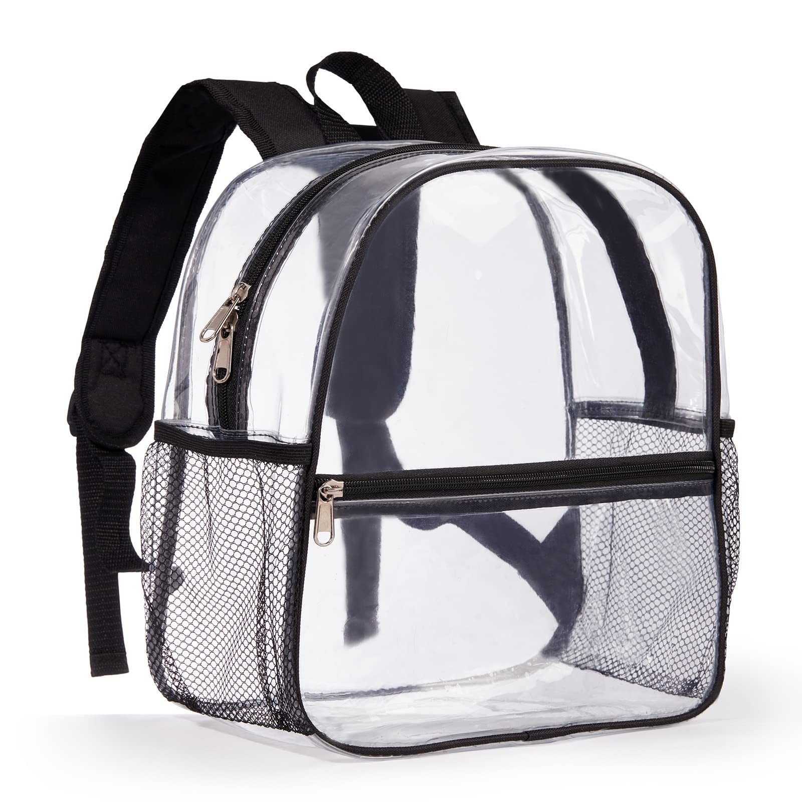 Clear Mini Backpack 12x12x6 Stadium Approved Clear Backpacks Transparent Back…