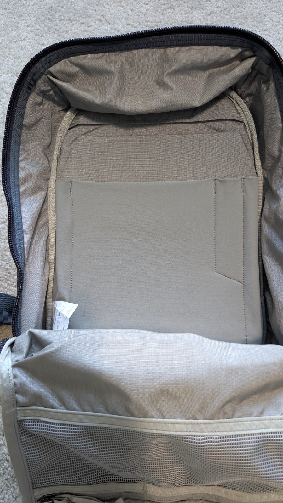 EVERGOODS PLC20 backpack – Panel Loader Classic 20L – Navy blue discontinued