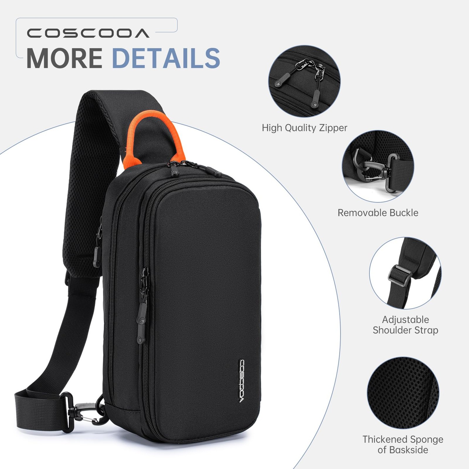 Sling Crossbody Bag for Steam Deck/OLED/Nintendo Switch 2 (2025)/Rog Xbox All…