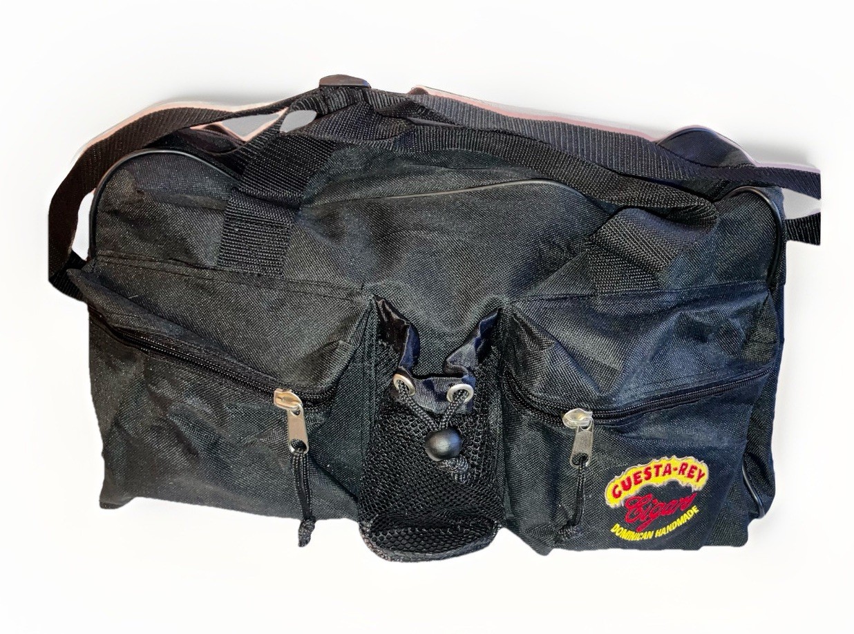 Cuesta-Rey Cigar Logo Limited Edition Heavyweight Duffle Bag NWOT Black