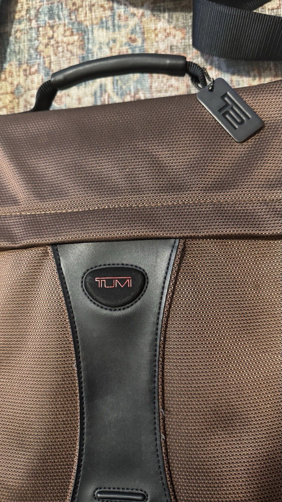 Tumi Bronze Nylon T2 Crossbody