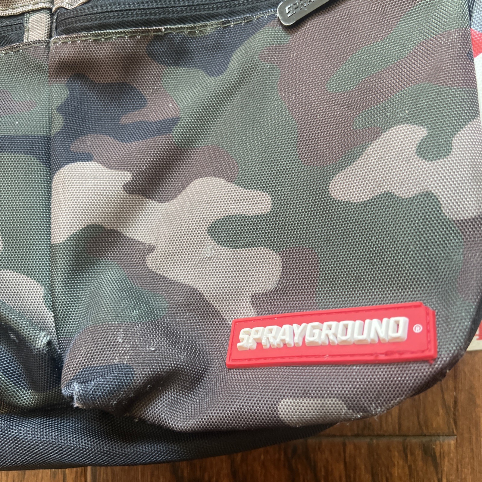 Sprayground Black/Camo Backpack