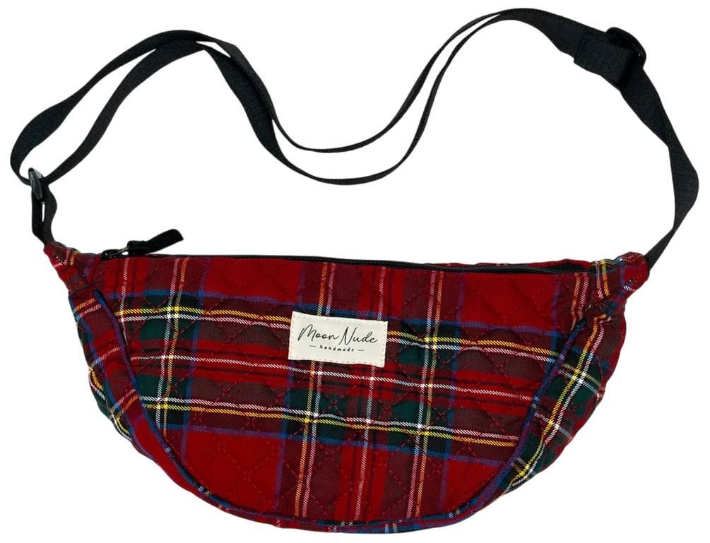 Moon Nude Womens Holly Mini Shoulder Bag – Red/Black/Yellow