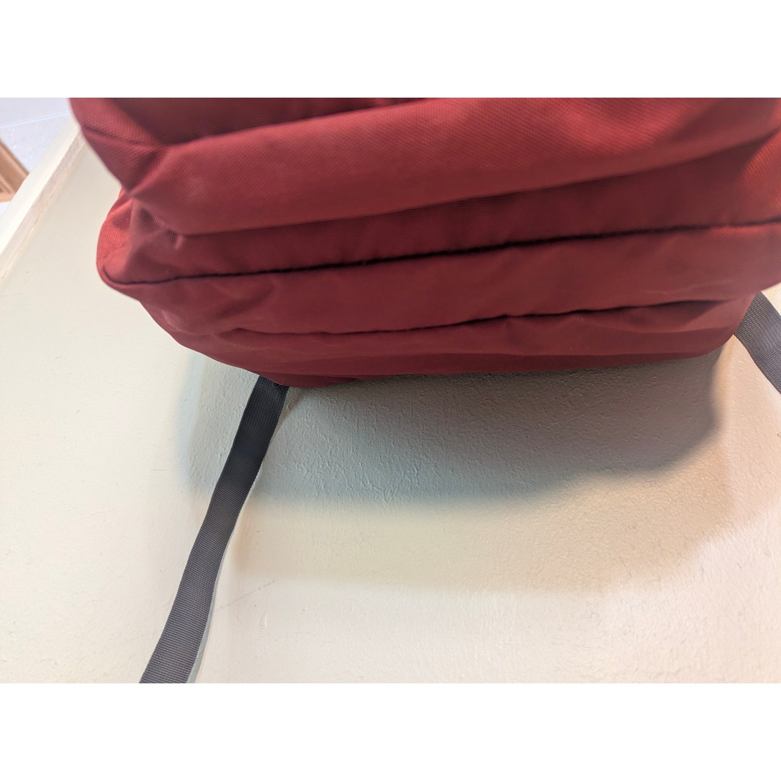 Trans by JanSport Backpack Burgundy Gray Large Multi Pocket School Travel Bag