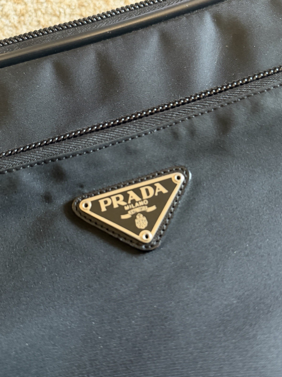 PRADA Authentic Vintage Black Laptop Briefcase