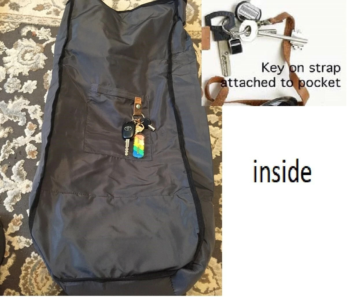 Clearance Sale BLACK backpack High School Travel Laptop Rucksack Zipper Bag NEW
