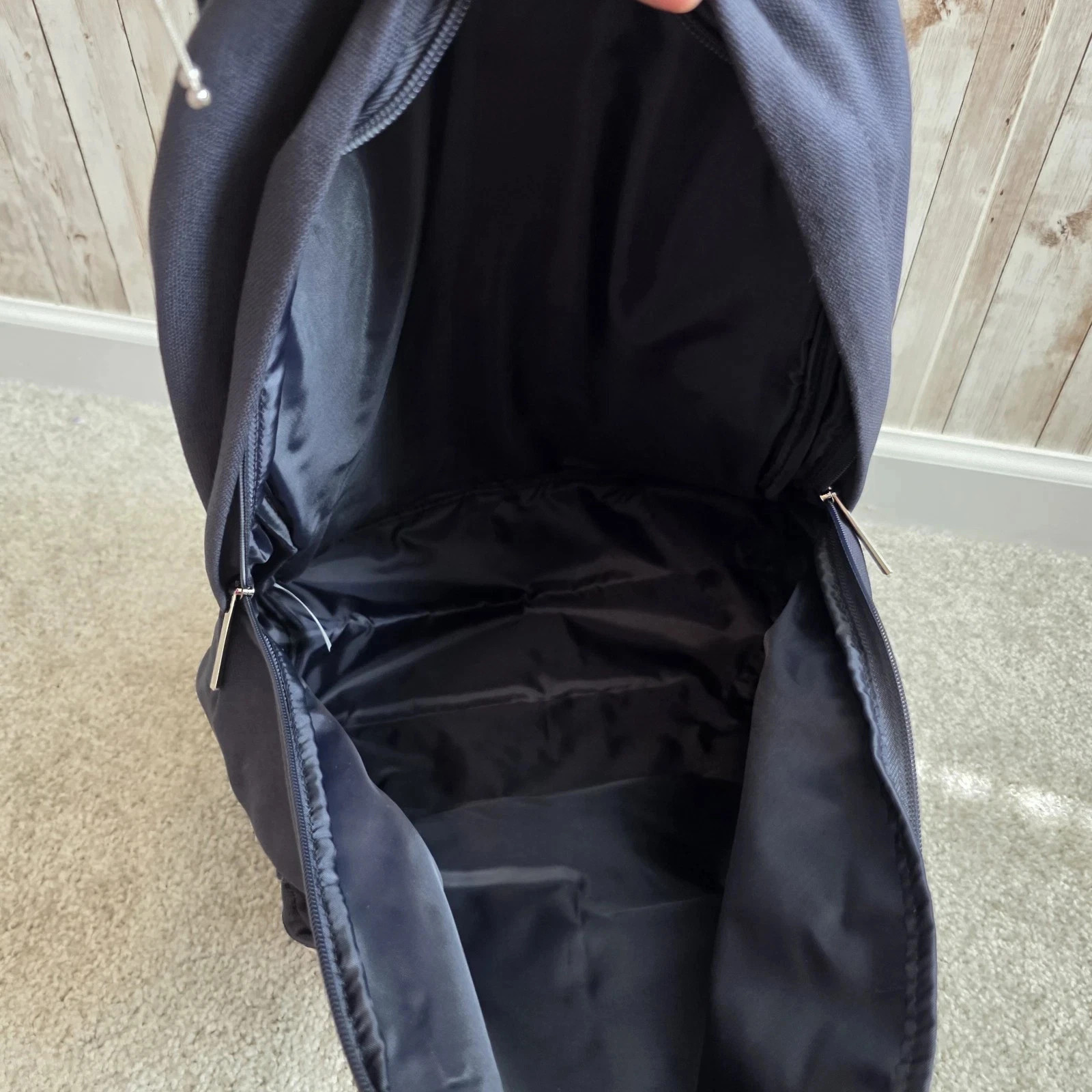 RALPH LAUREN Polo Backpack Dark Blue School Gym Weekend Overnight Hiking Bag