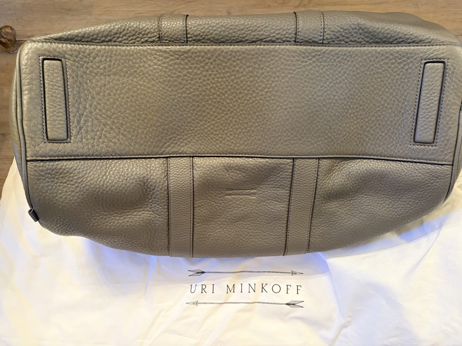 New URI MINKOFF Weekender Leather Duffle Bag