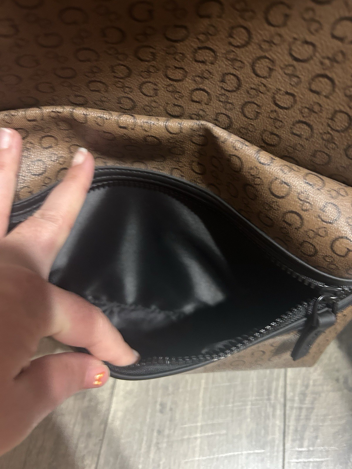 Guess SG882798 Walnut Insignia Backpack | NWOT