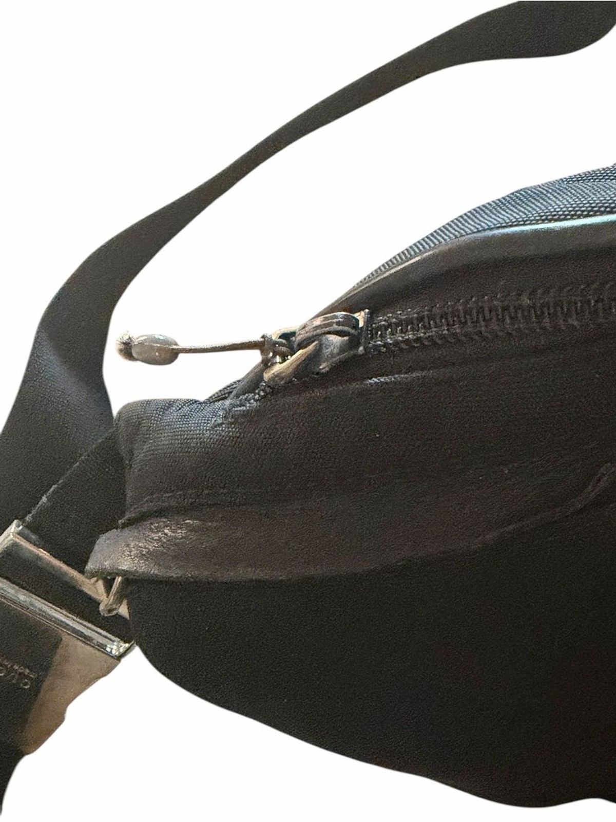 Gucci Black Nylon Belt Bum Bag