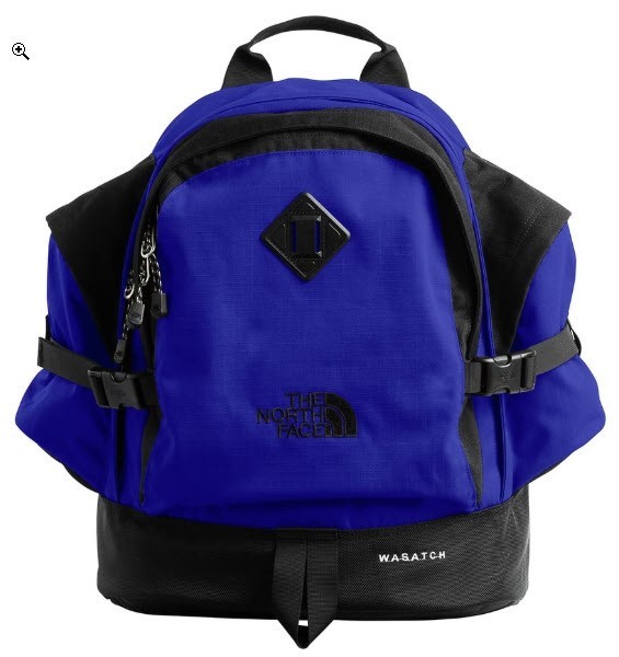 Vintage THE NORTH FACE Wasatch Backpack Outdoor Hiking Carry on Travel Bag 35L