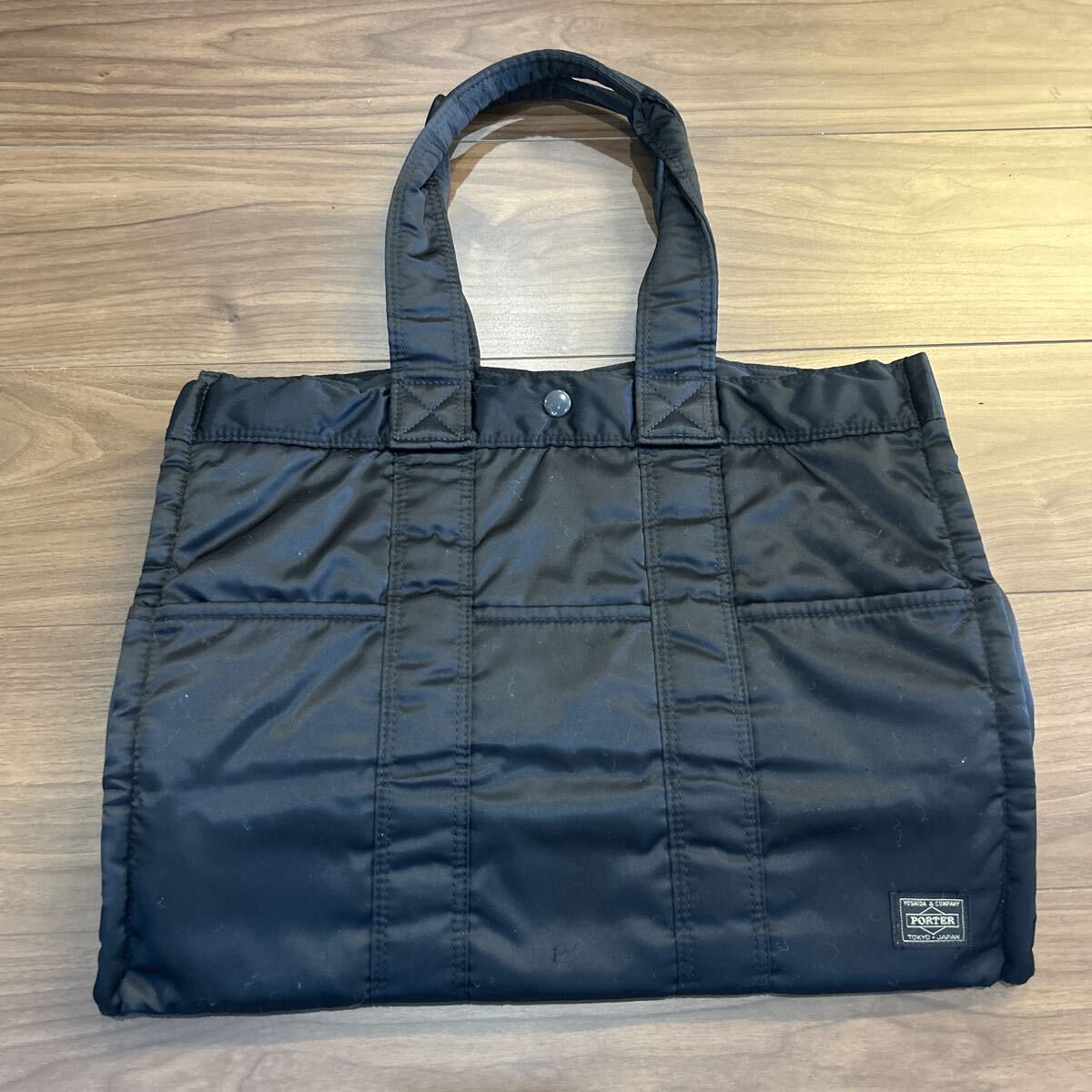HEADPORTER Japanese Brand Black Tote Bag 42cm x 32cm x 16cm Portable Briefcase