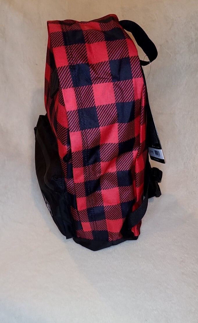 Roots Canada Feather-Weight Buffalo Plaid Backpack Water Resistant New With Tags