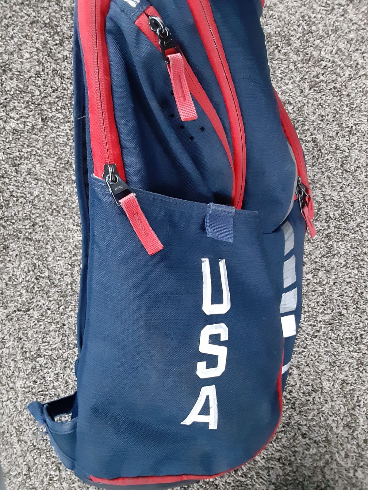 Nike Hoops Elite Pro Basketball Backpack – Red/Obsidian TEAM USA CK1198 451