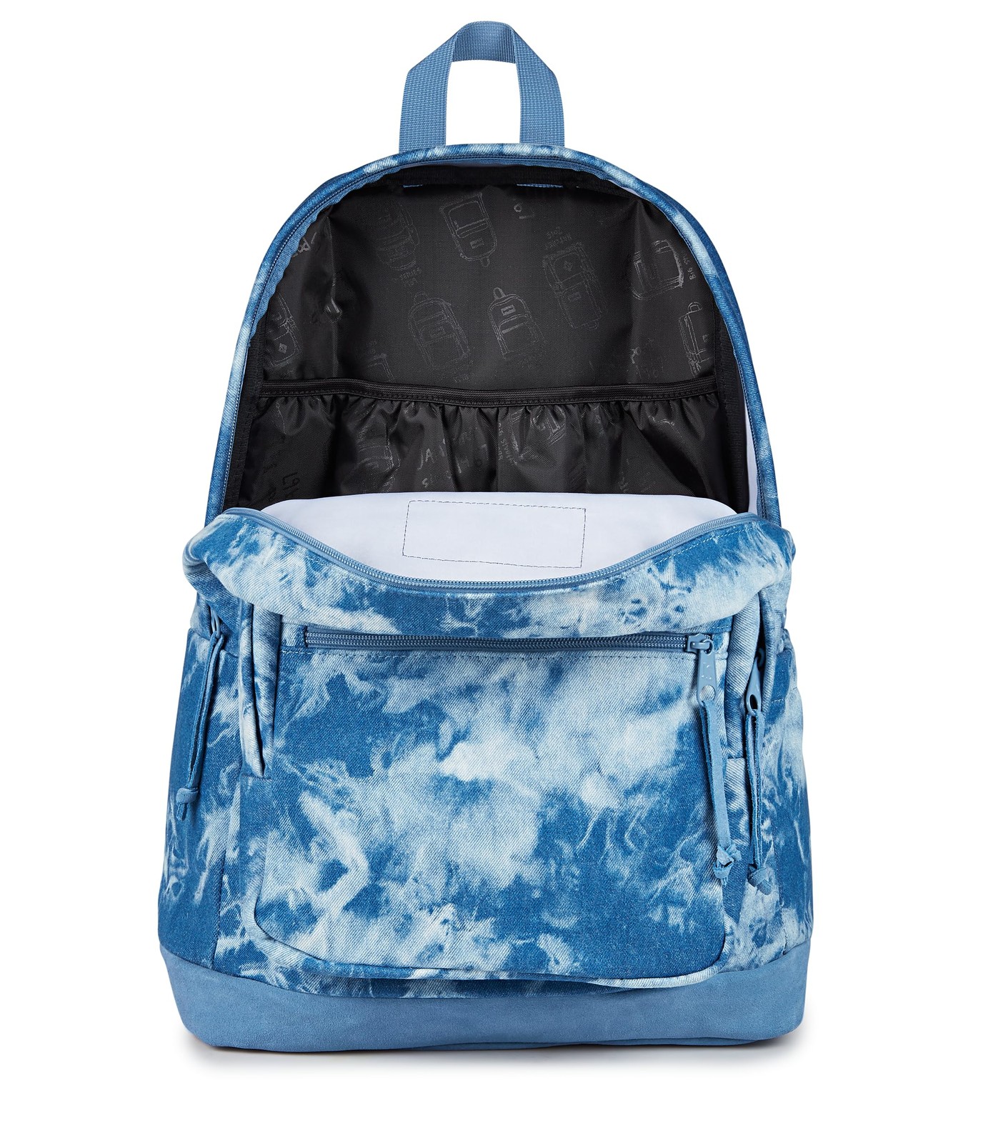 JanSport Right Pack Expressions Backpack 15-inch Laptop Denim Wash Blue
