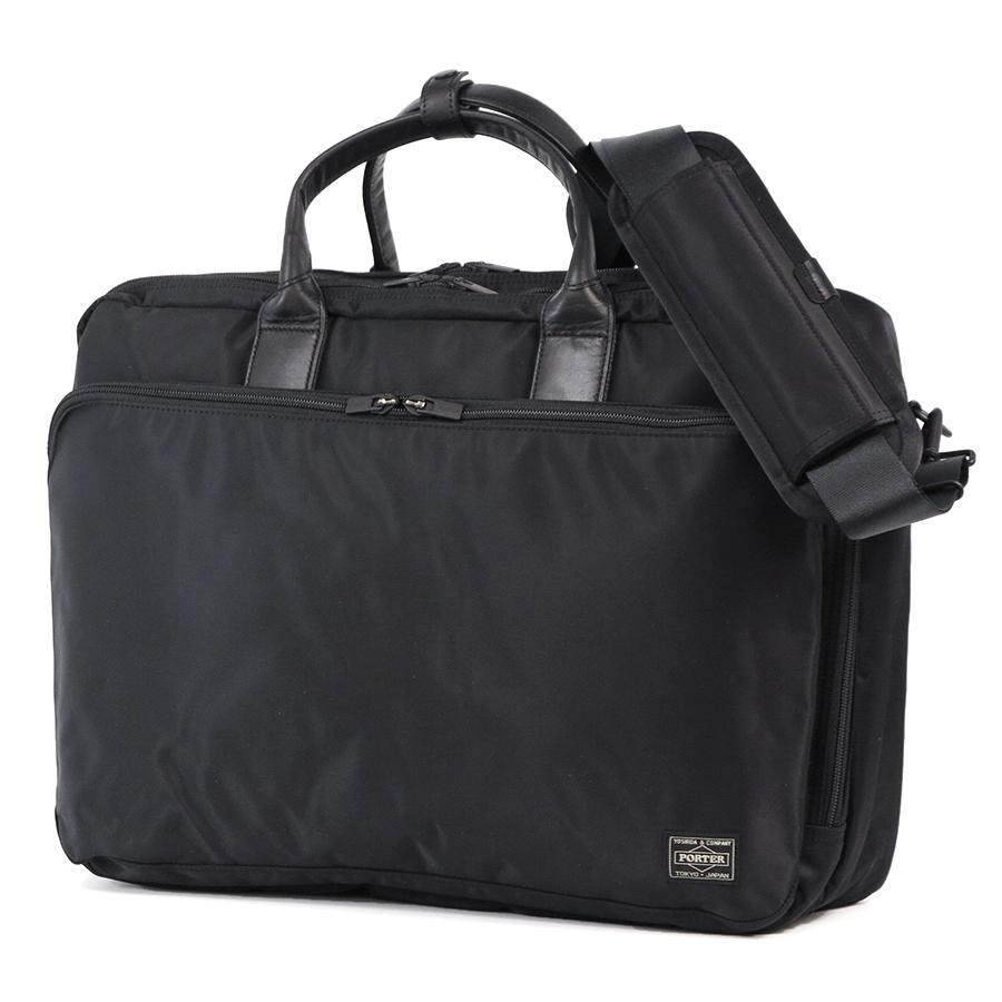 PORTER Yoshida Bag Time 3WAY BRIEFCASE Business Bag 655-06166 Black