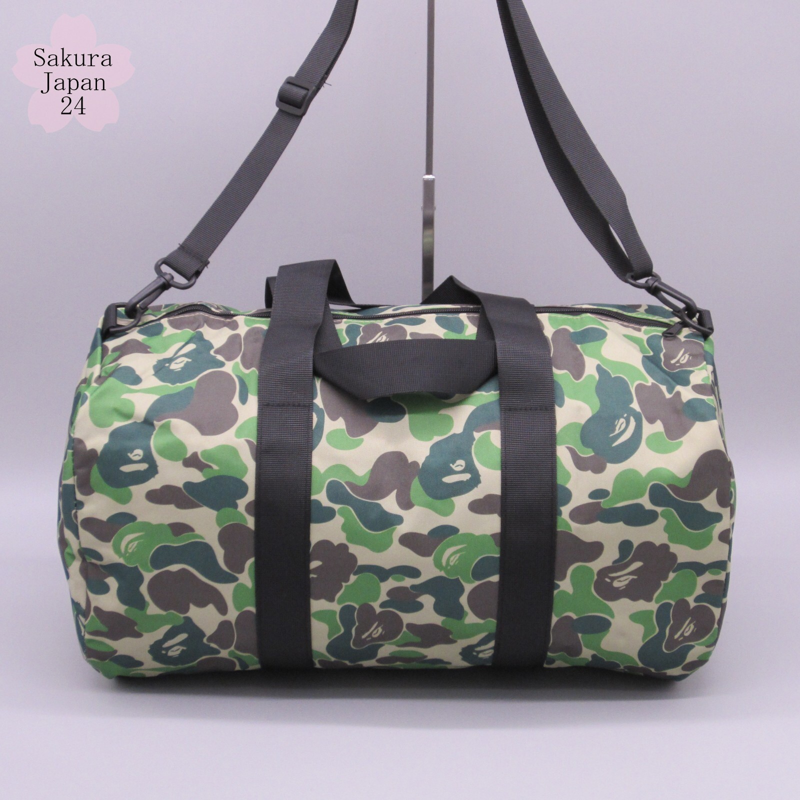 10 Set BAPE A Bathing Ape Duffle Bag Camo Green 2020 Spring Magazine Free Gift