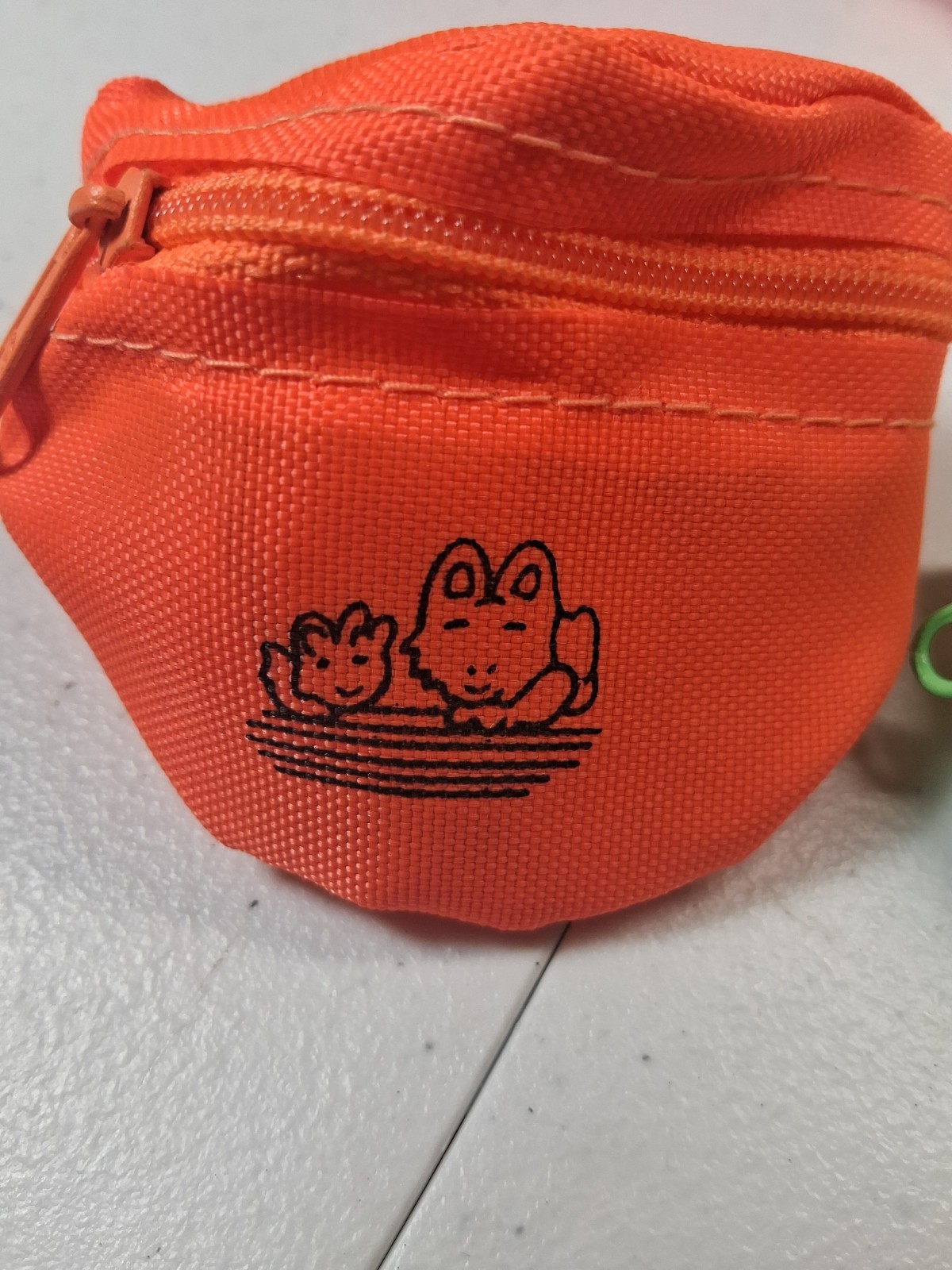 Two (2) SUPER RARE Vintage Mini 1990 Zip Pocket Wrist Fanny Pack