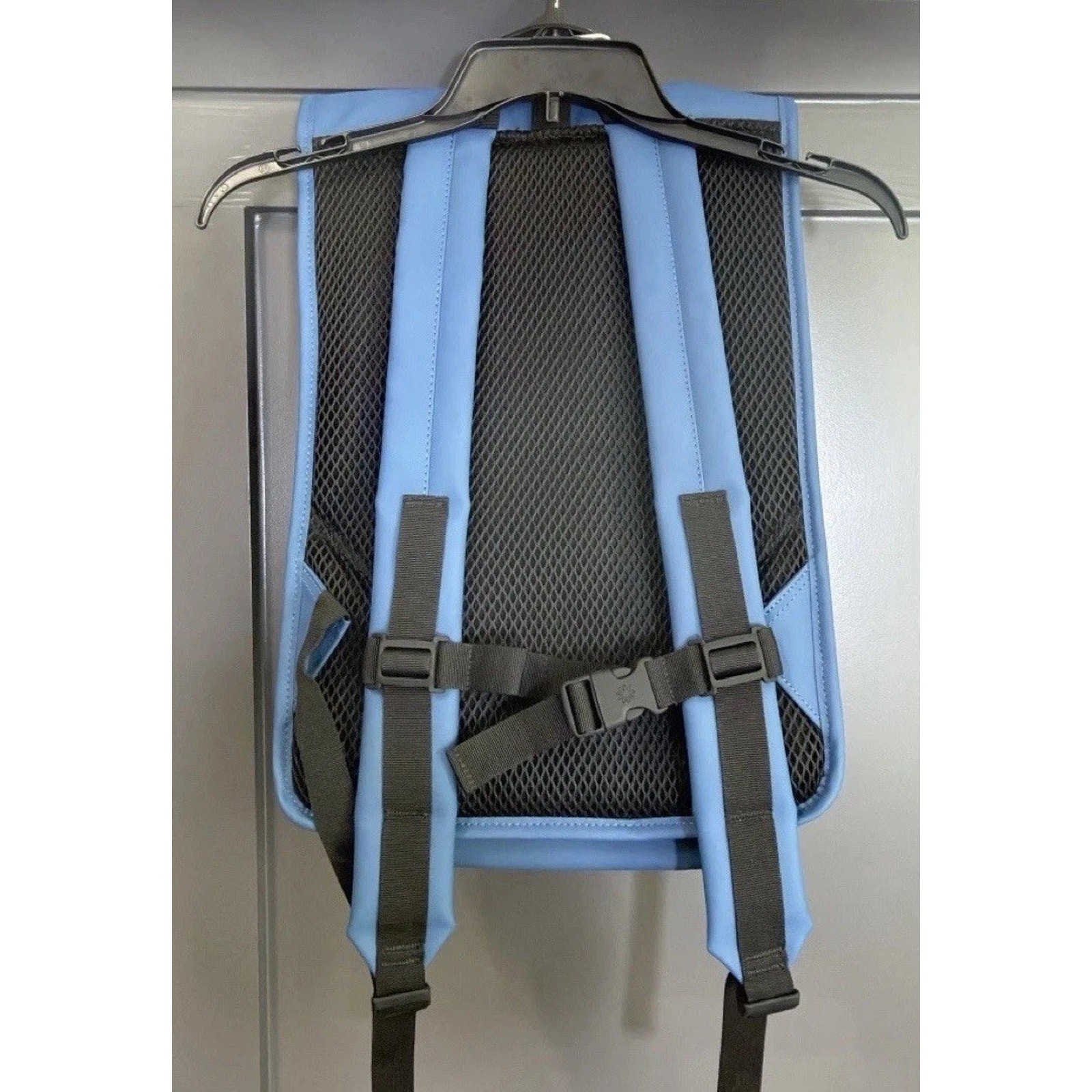 RAINS Rolltop Rucksack W3 Pulse Buckle Zip RFID, model 13320, $140