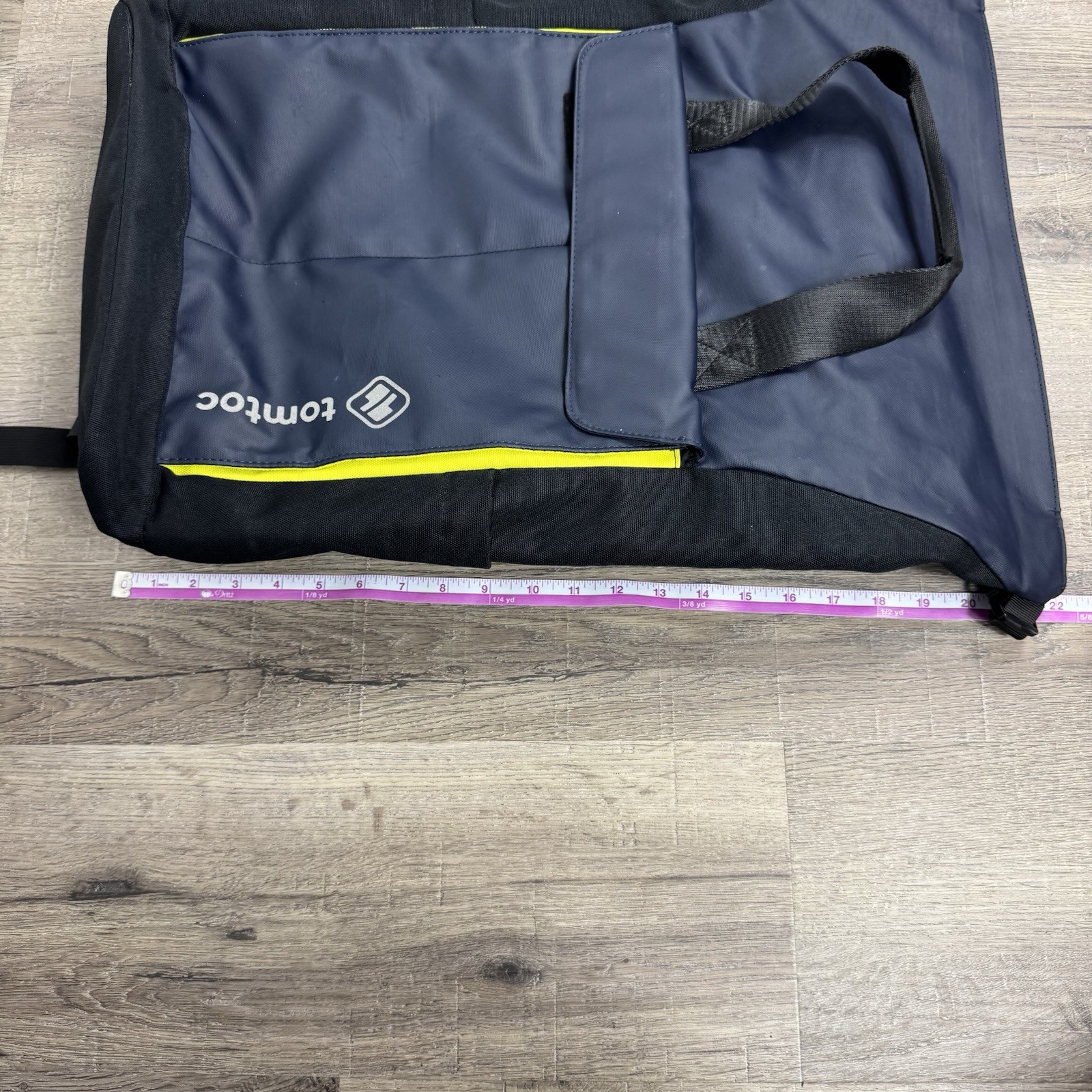 tomtoc Navigator A-61 Rolltop Laptop Travel Work Backpack Waterproof Blue